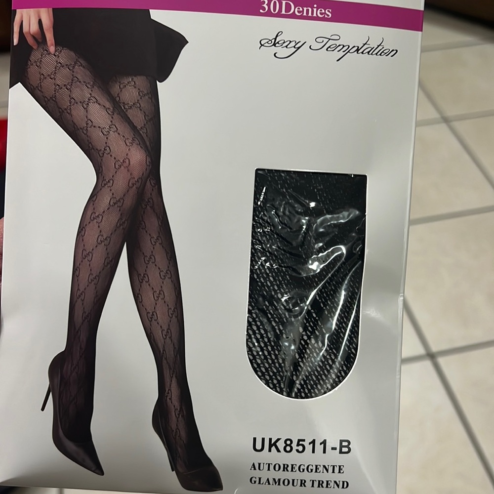New printed stockings one size fits all